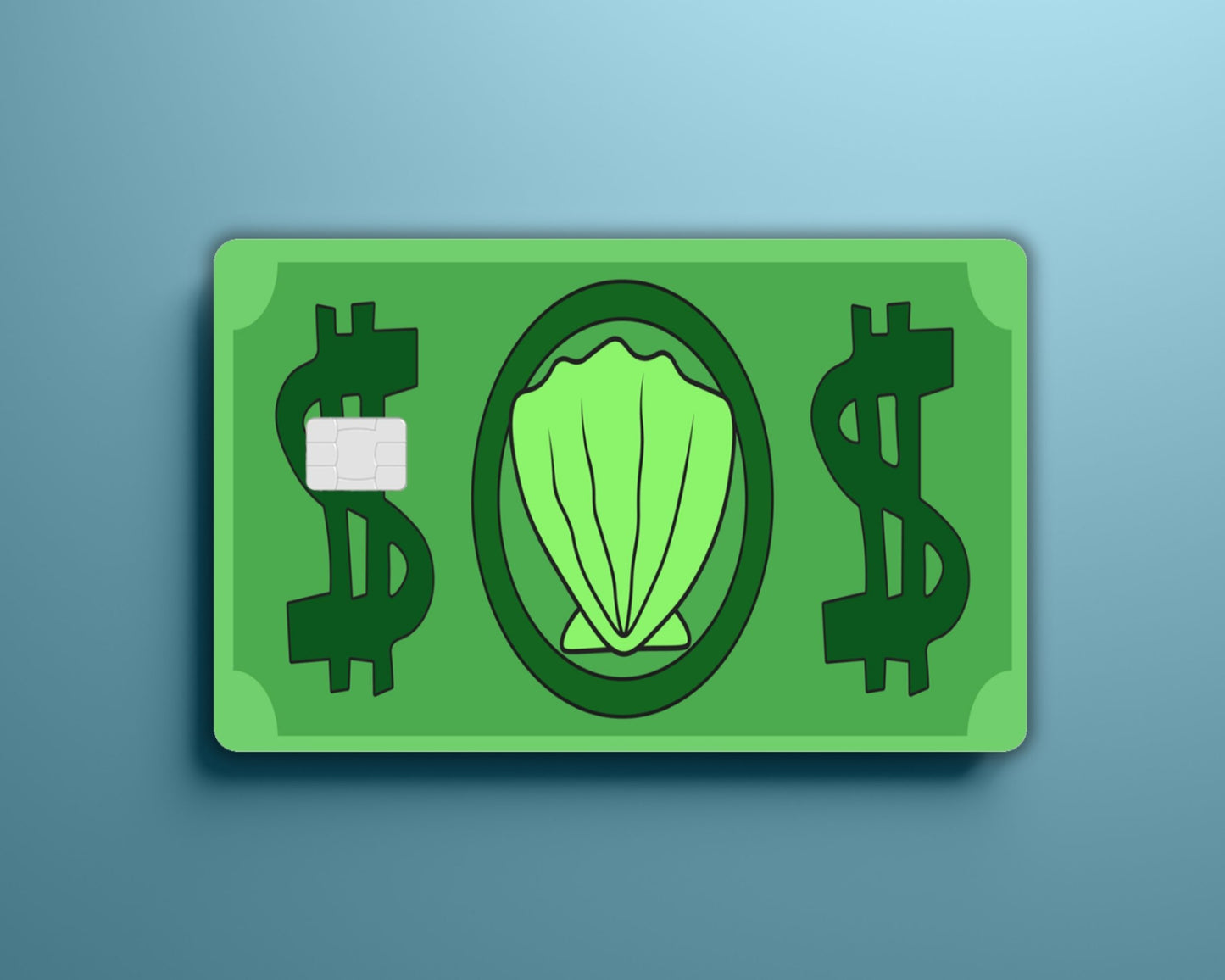 Clam Dollar Card Cover
