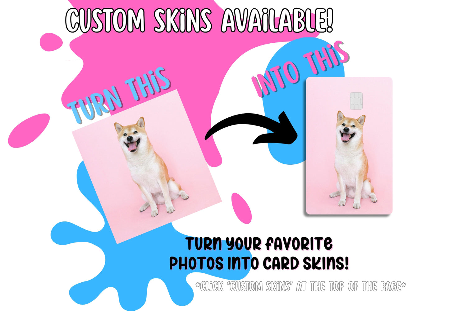 Cute Cat Money Card Cover