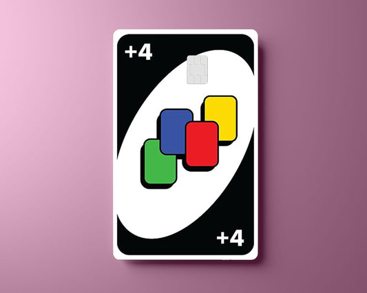 Draw 4 Uno Card Cover