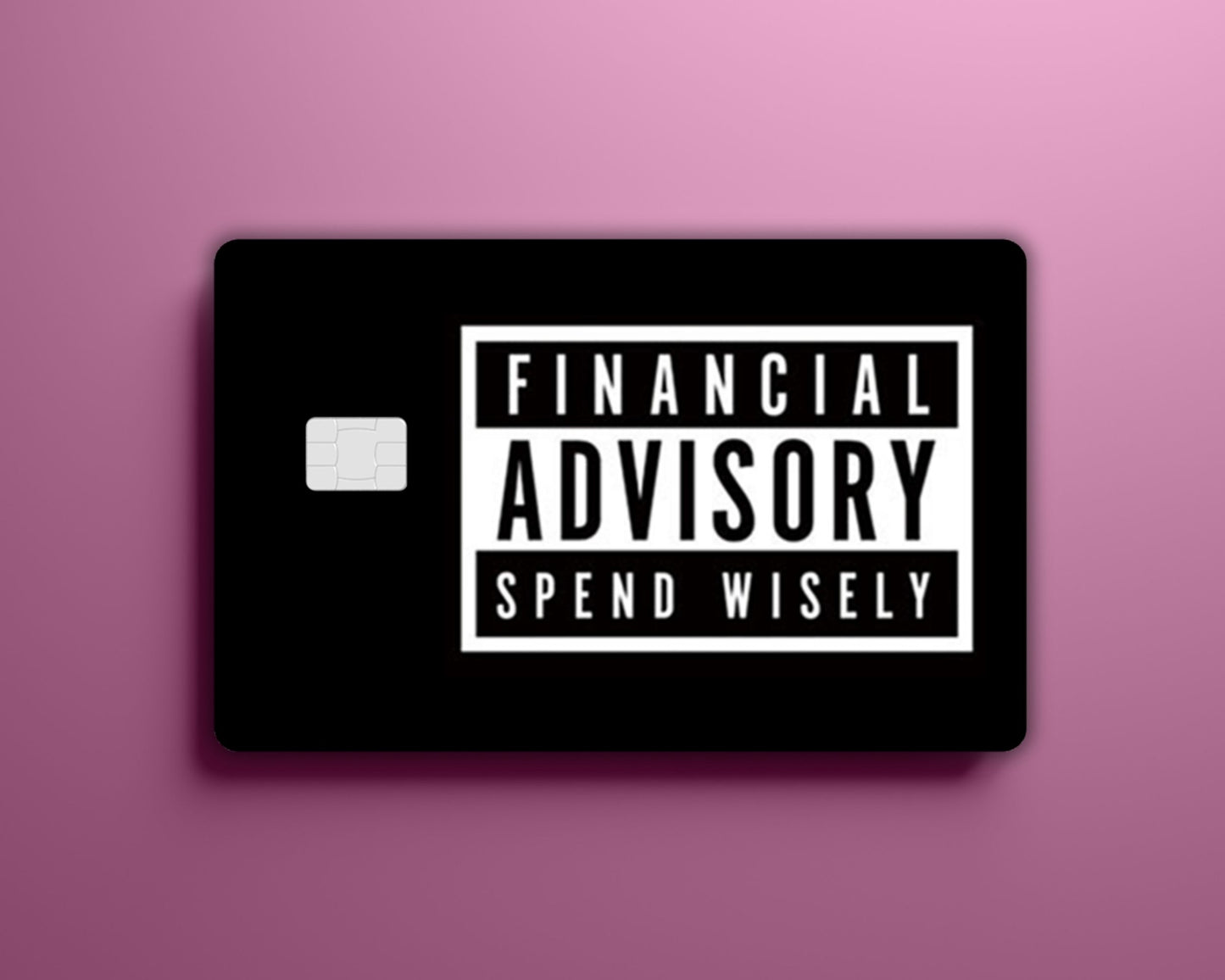 Funny Spend Wisely Card Cover