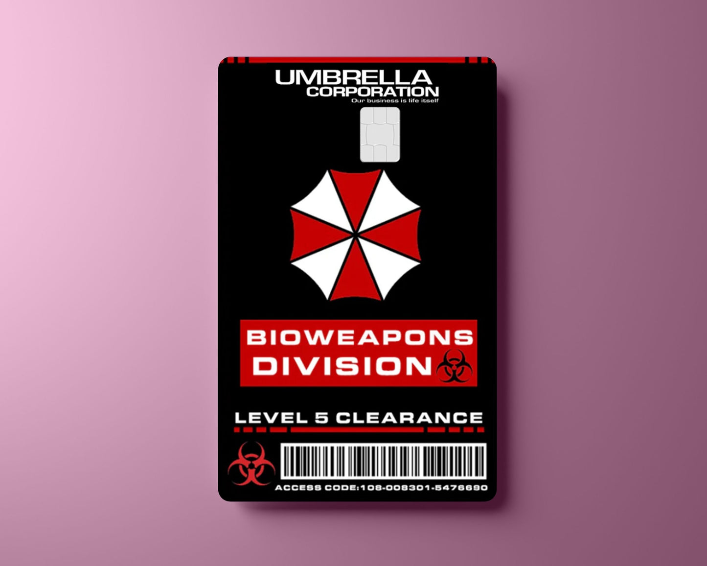 Umbrella Corp Badge Card Cover