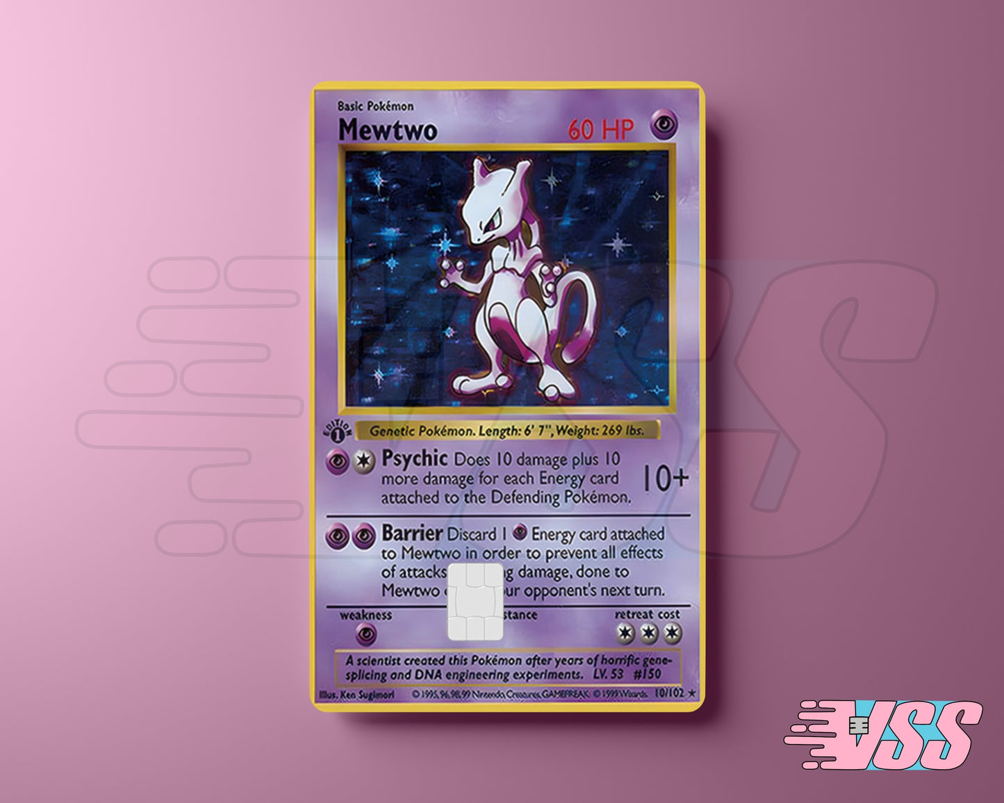 Mew 2 Poke TCG Card Cover
