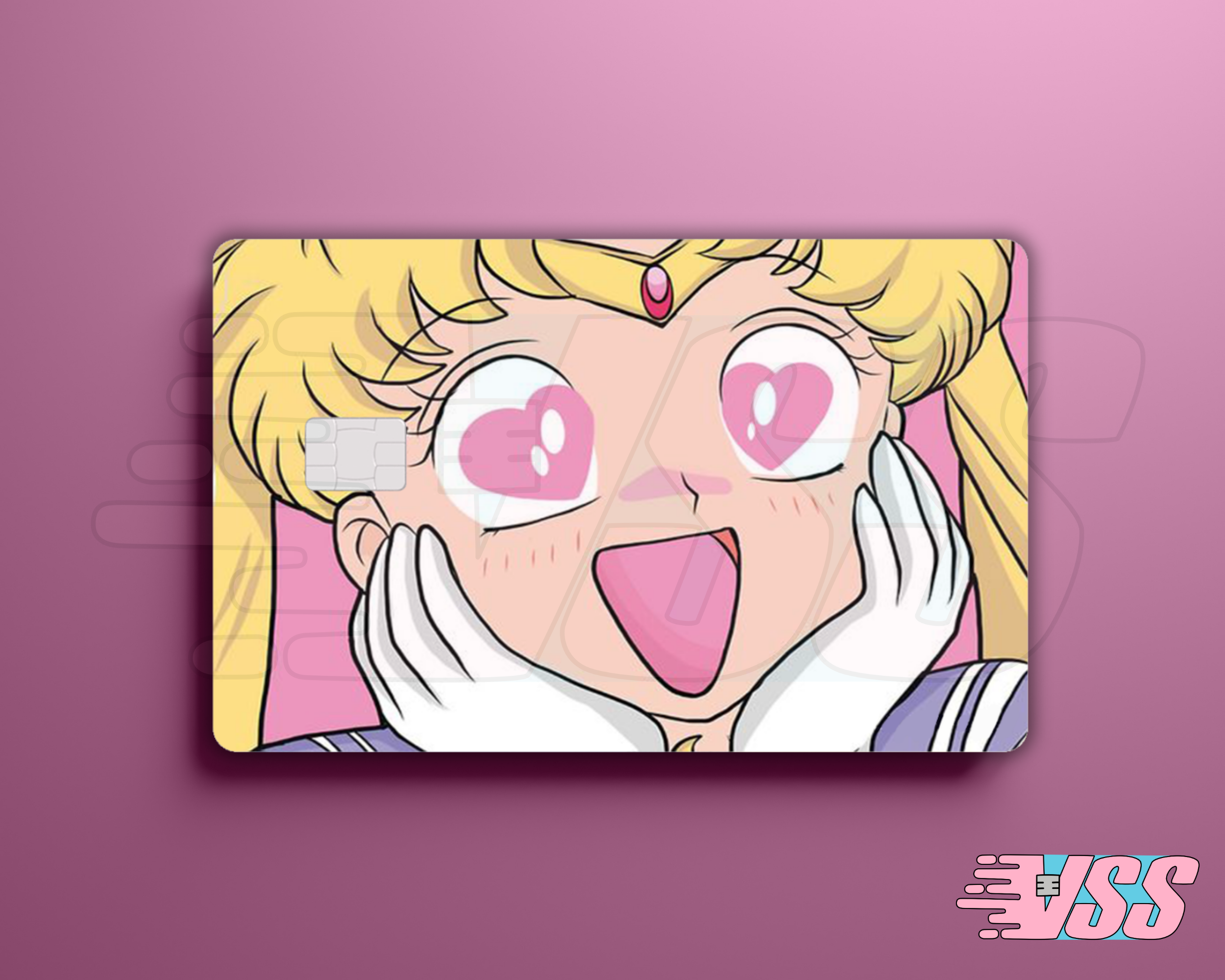 Anime Sailor Card Cover Vinyl Swipe Skins Anime Sailor Card Cover Vinyl Swipe Skins