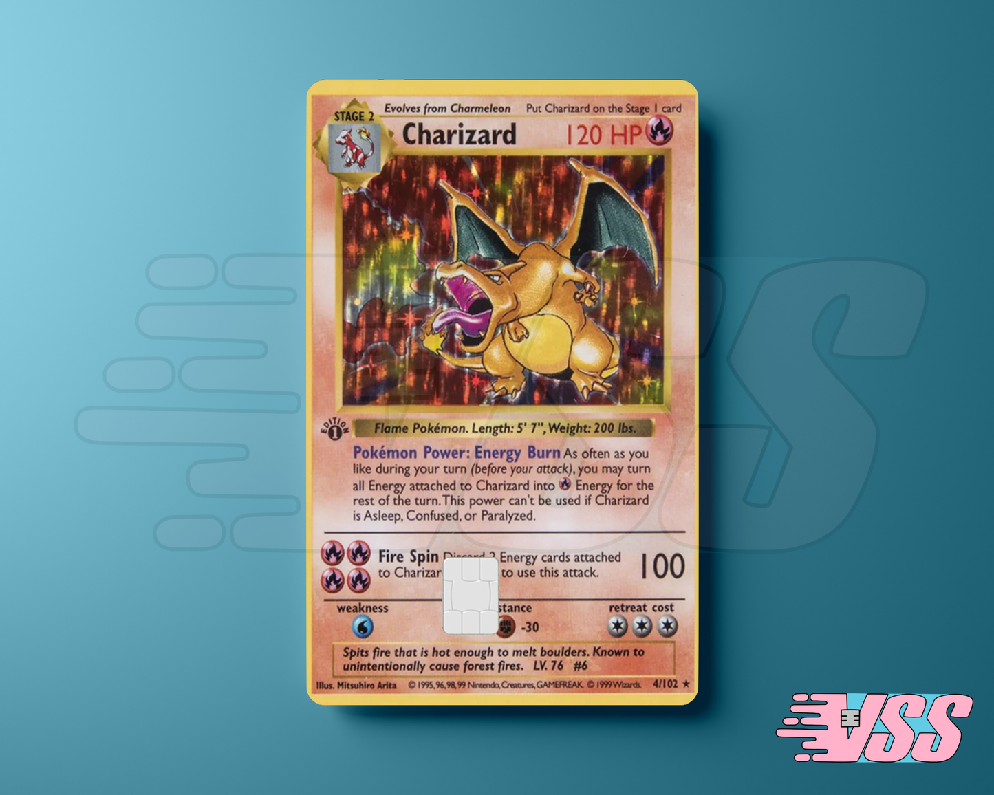 Char Poke TCG Card Cover