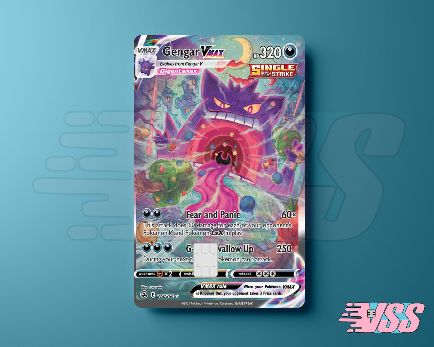Gang VMax Poke TCG Card Cover