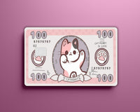 Cat Money Card Skin