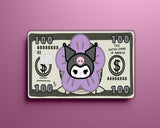 Kuromi Money Card Skin