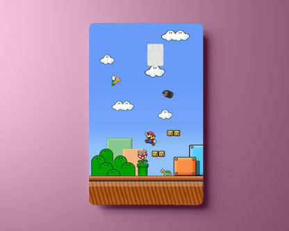 Classic Mario Level Card Cover