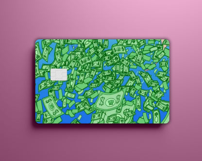 Floating Clam Dollars Card Cover