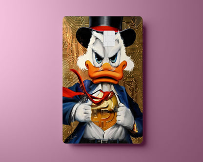 Uncle Scrooge Super Bit Coin Card Cover