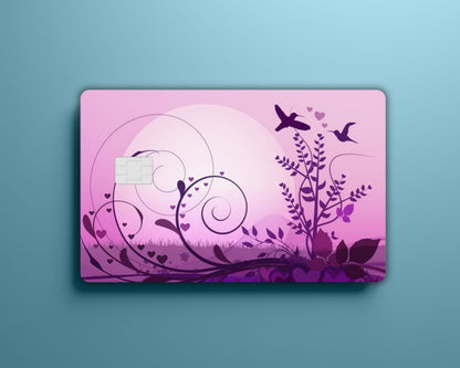 Purple Hummingbird Card Cover