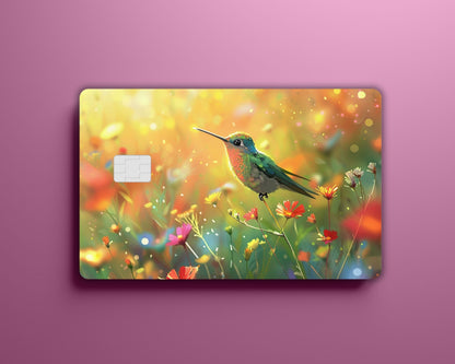 Green Hummingbird Card Cover