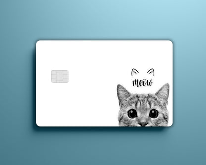 Meow Cat Card Cover