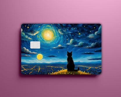 Starry Night Cat Cover