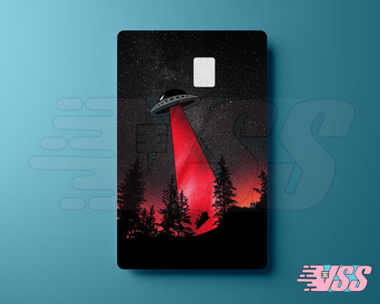 Cat Abduction Card Cover
