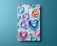 Glass Heart Card Skin