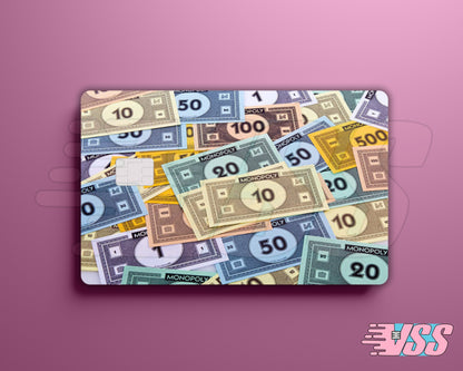 Monopoly Money Pile Card Cover