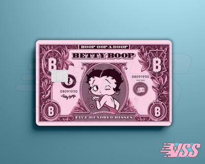 Betty Boop Money Card Cover