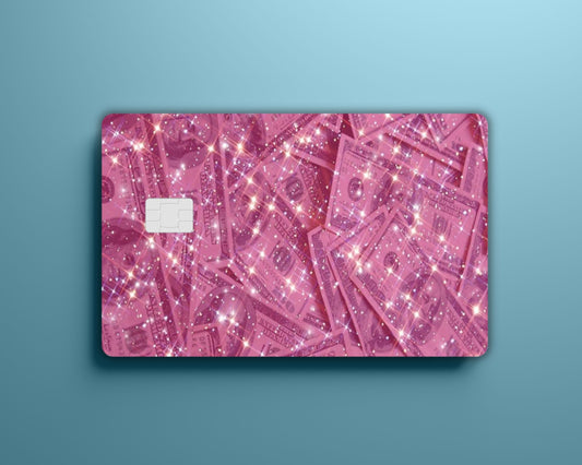 Pink Money Card Skin