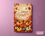 Hello Fall Card Skin