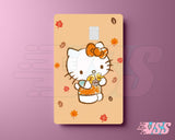 Autumn Hello Kitty Card Skin