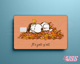 Fall Y'all Snoopy Card Skin