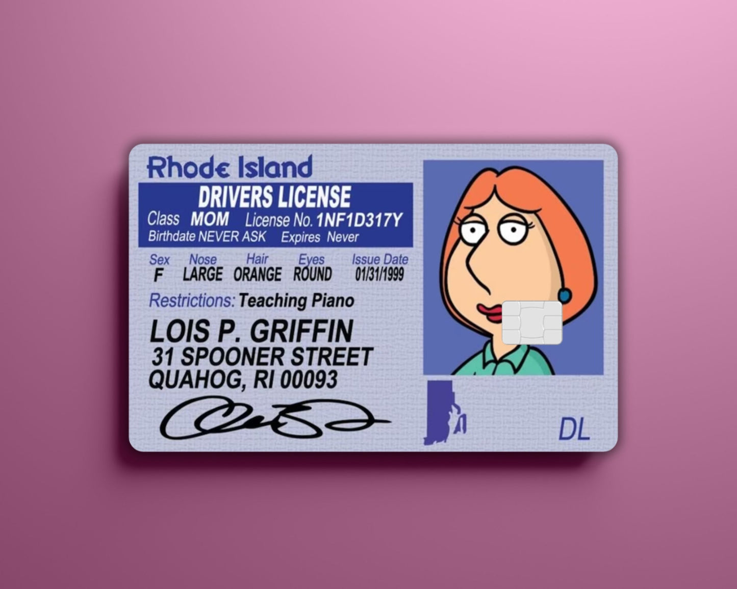 Louis Drivers License Card Cover