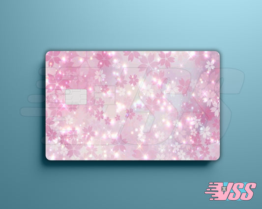 Soft Pink and White Sakura Card Cover