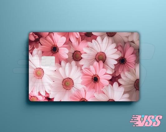 Pink And White Daisy Card Cover