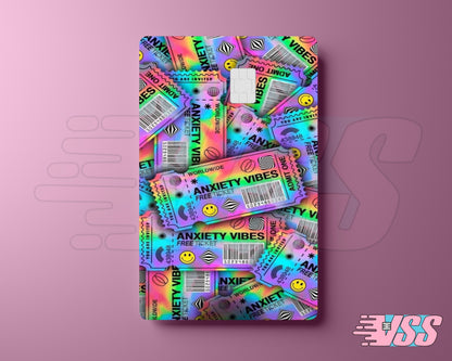 Anxiety Vibes Ticket Card Cover
