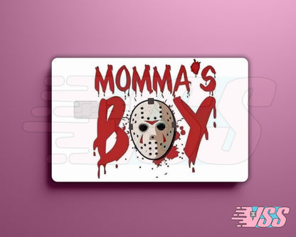Funny Momma's Boy Jason Vorhees Card Cover