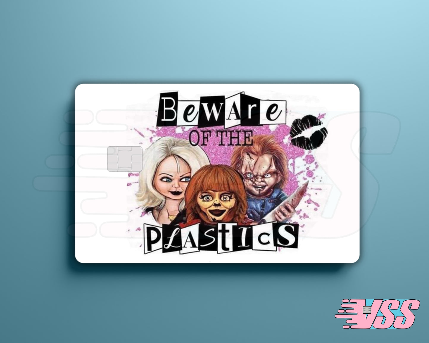Funny Beware of Plastics Mean Girl Horror Characters