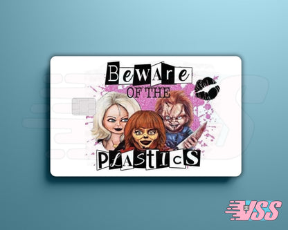 Funny Beware of Plastics Mean Girl Horror Characters