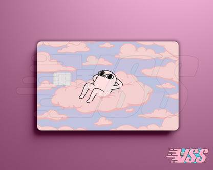 Weird Cloud Guy Meme Card Cover