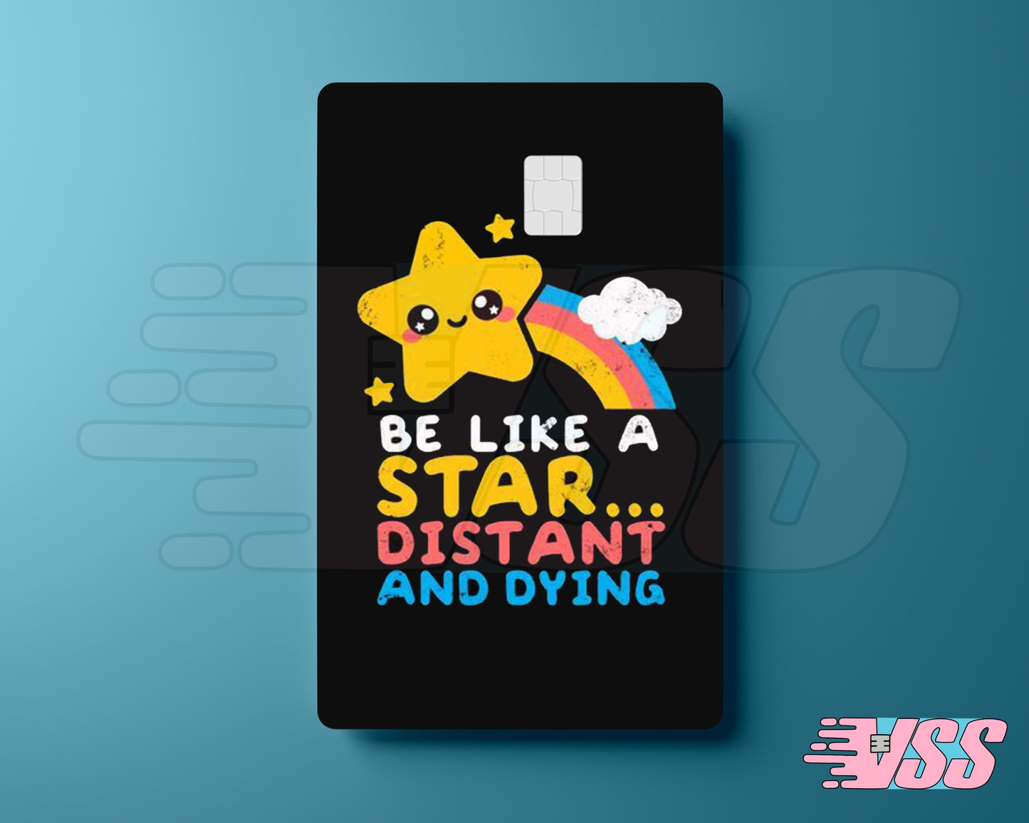 Funny Motivational Star Card Cover