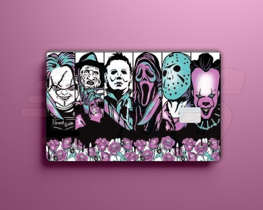 Pastel Horror Villains Card Cover