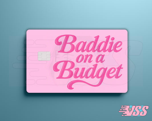 Pink Baddie on a Budget Card Cover