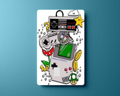 Old School Nintendo Card Cover