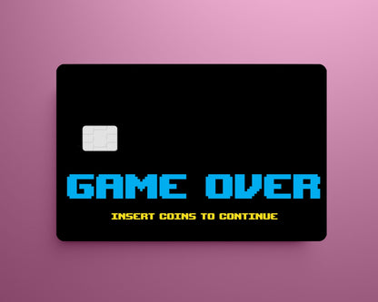 Game Over Card Cover