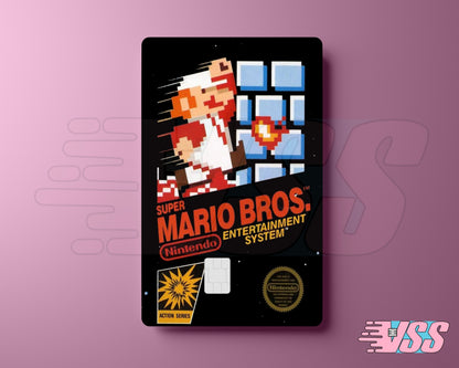 Old School Mario Cartridge Card Cover