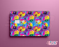 Lisa Frank Inspired Halloween Card Skin