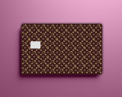 Hello Kitty Broke LV Card Cover