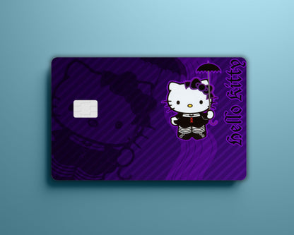 Hello Kitty Purple Card Cover