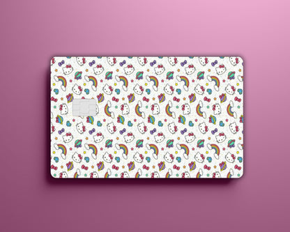 Hello Kitty Rainbows Card Cover