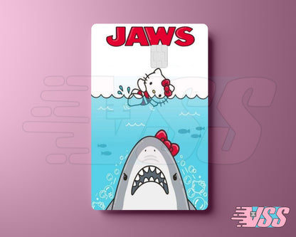 Hello Kitty Jaws Inspired Card Cover