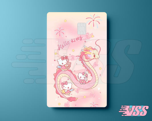 Hello Kitty Cute Dragon Card Cover