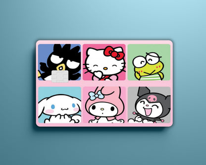 Sanrio Characters Grid Card Cover