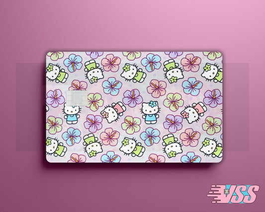 Hibiscus Hello Kitty Card Cover