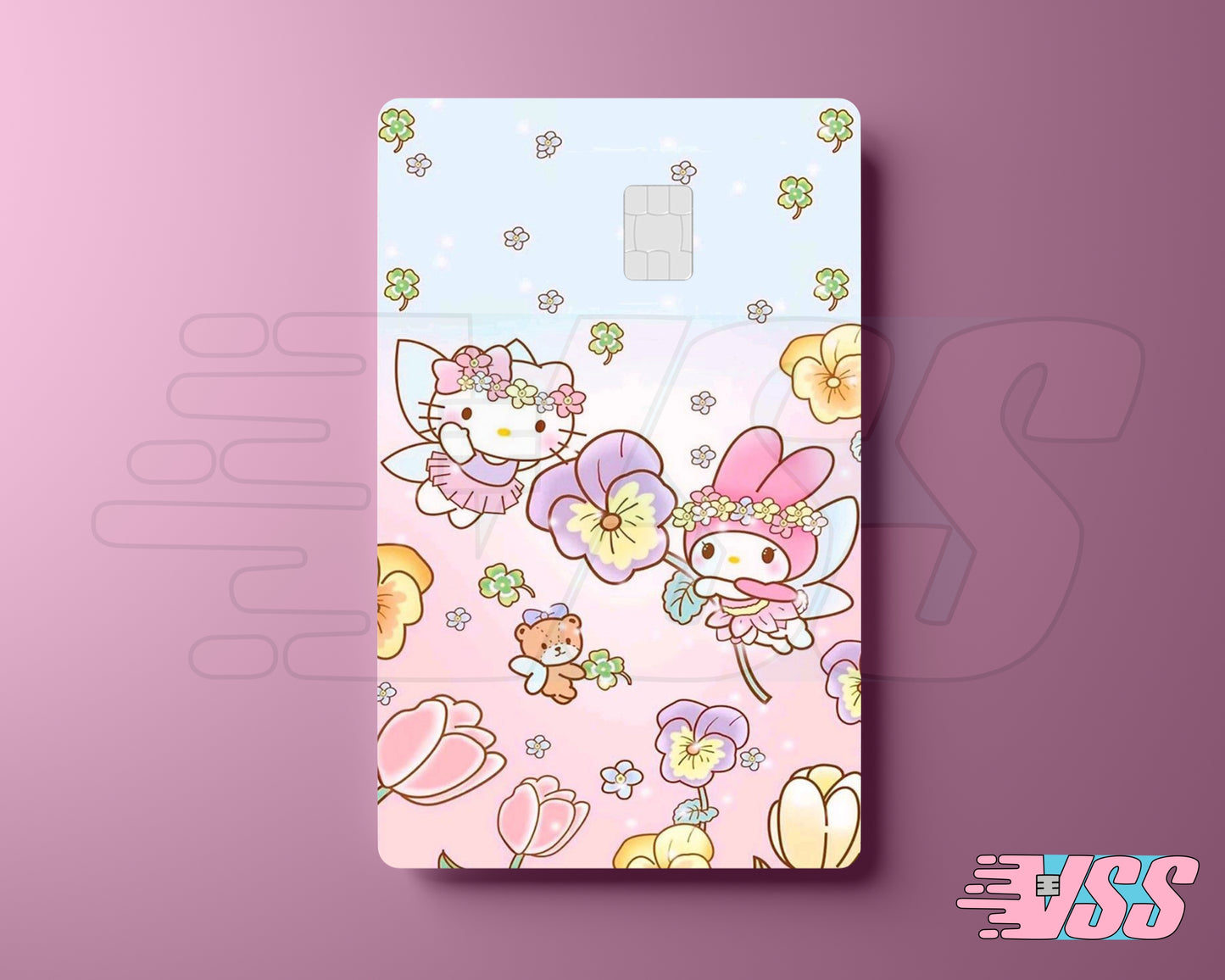 Hello Kitty My Melody Fairy Card Cover