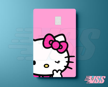 Pretty Pink Hello Kitty Card Cover